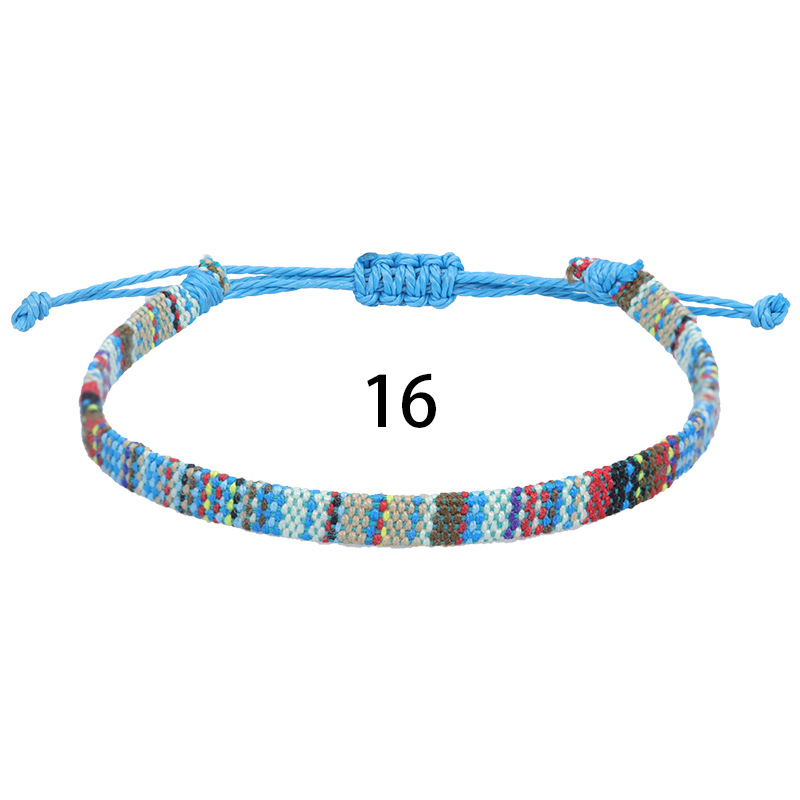 Fußkettchen für Frauen, gewebter Stoff, Fußbein-Armbinde, Männer, handgefertigt, Seil, Geflecht, Knoten, Strand, Barfuß, Webart, ethnischer Boho, verstellbarer Charme: Antikes Silber überzogen