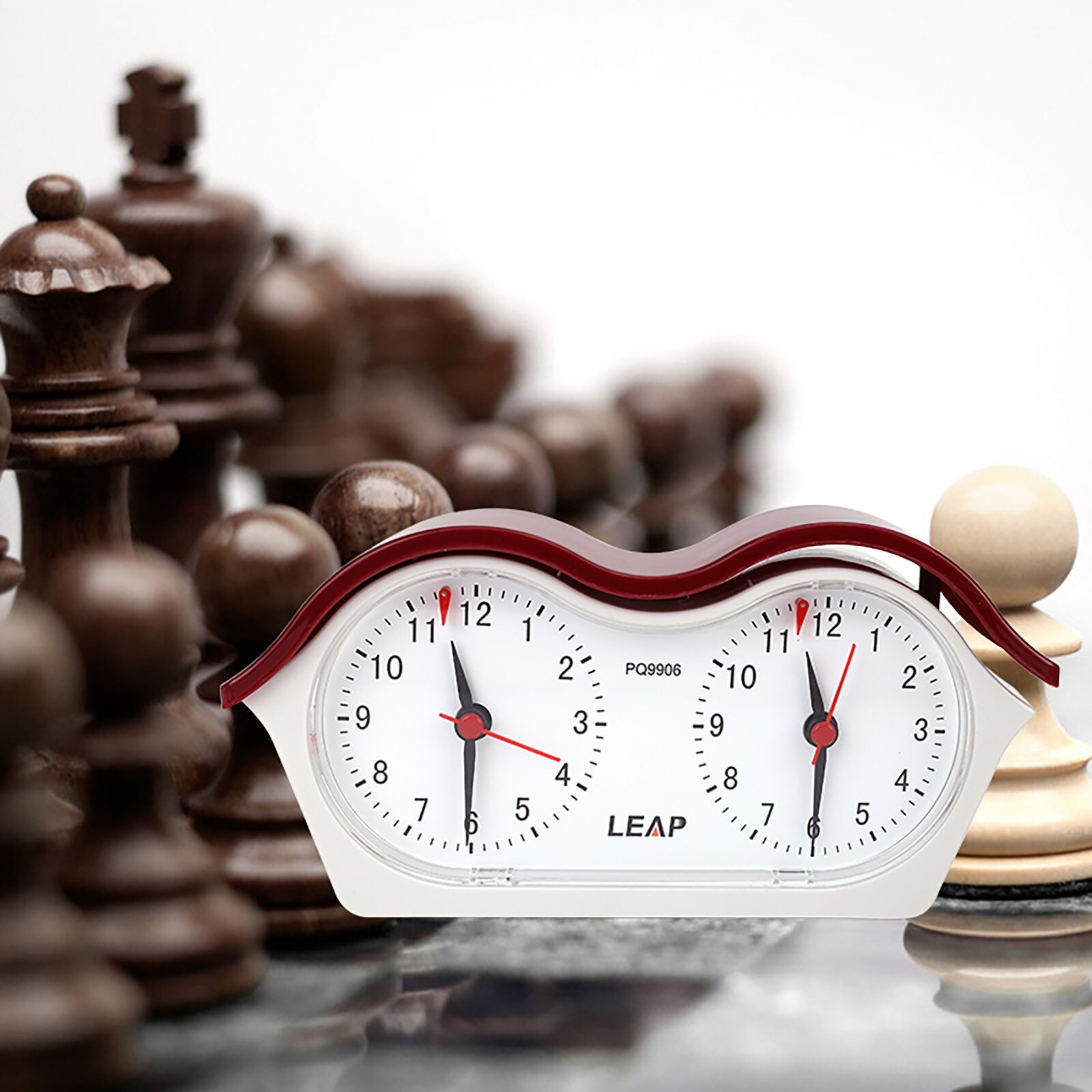 #50 analogowy zegar szachowy-mechaniczny zegar szachowy s Garde-zegar szachowy odliczanie w dół elektronika gadżety 2021 будильк