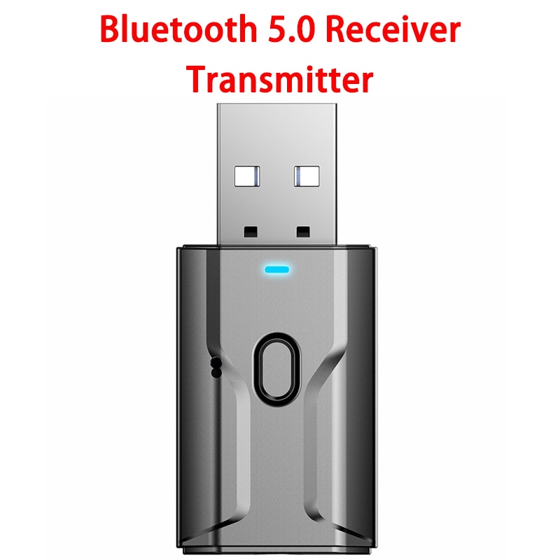 USB Bluetooth 5.0 Adapter Transmitter Bluetooth Receiver Audio Bluetooth Dongle Wireless USB Adapter for Computer PC Laptop c