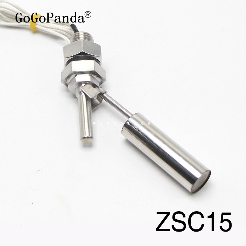 Capteur de niveau d'eau de réservoir latéral, livraison gratuite, interrupteur à flotteur en acier inoxydable liquide zsc 12 100v/220v general zsc 11- zsc 19