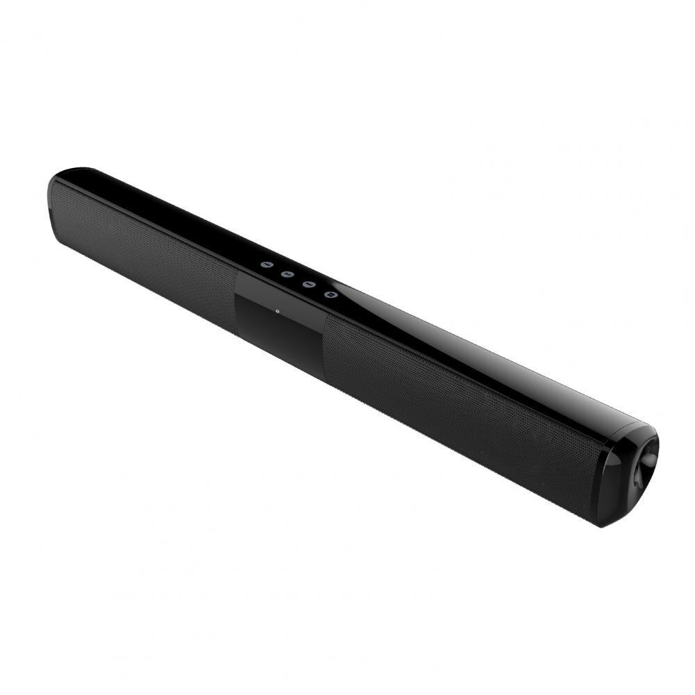 Bluetooth 5.0 Speaker Multifunctionele Ondersteuning Tf Card Slot Dual Hoorn Anti-Magnetische Luidspreker Draagbare Draadloze Stereo Soundbar: Default Title