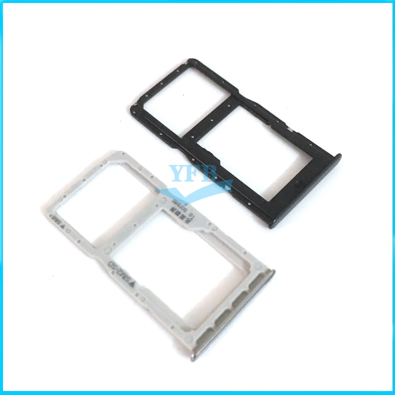 10pcs SIM Card Tray Slot Holder Adapter For Huawei Nova 4e P30 lite Micro SD Reader Card Holder Repair Replacement Parts