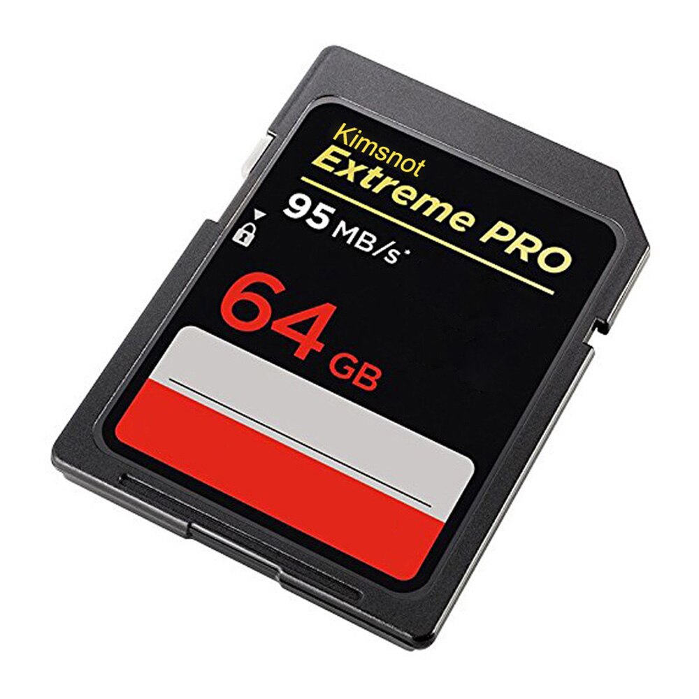 Kimsnot-tarjeta SD 95 MB/s, tarjeta de memoria de Clase 10 de alta velocidad 633x UHS-1, 64GB, 128GB, 256GB, SDXC, 16GB, 32GB