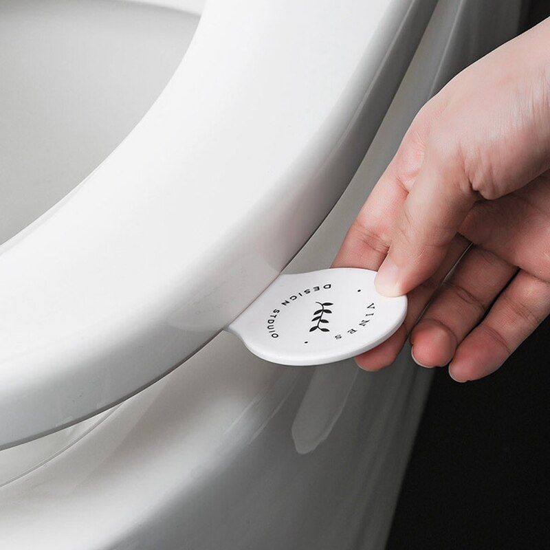 Cactus toalettstolslyftare bärbara pottlyftare toalett pannband toalett potta toaletthandtag hem wc tillbehör: Blad