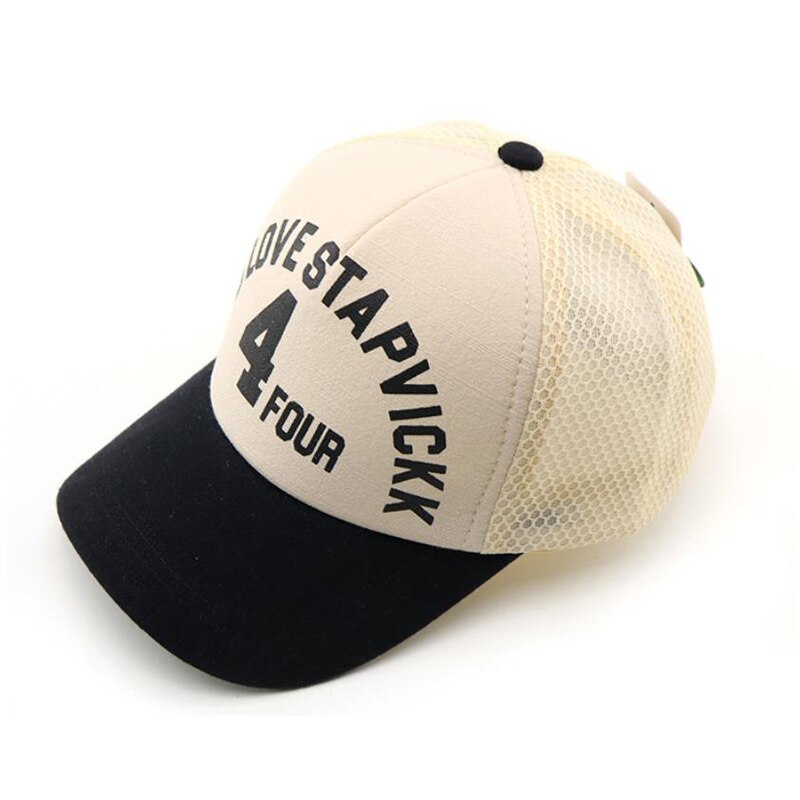 Doitbest 2020 menino menina chapéus pequeno dinossauro bonés de beisebol respirável malha boné de verão das crianças chapéu de sol coreano bonito do miúdo snapback