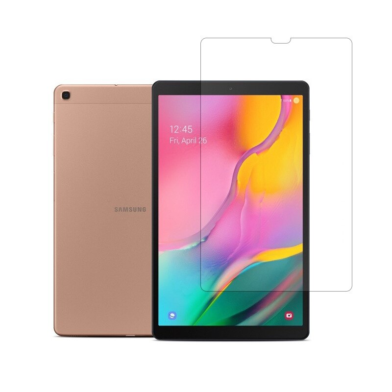 Coque de protection d'écran pour Samsung Galaxy Tab A, Film en verre trempé, , 10.1, 10.1, pouces