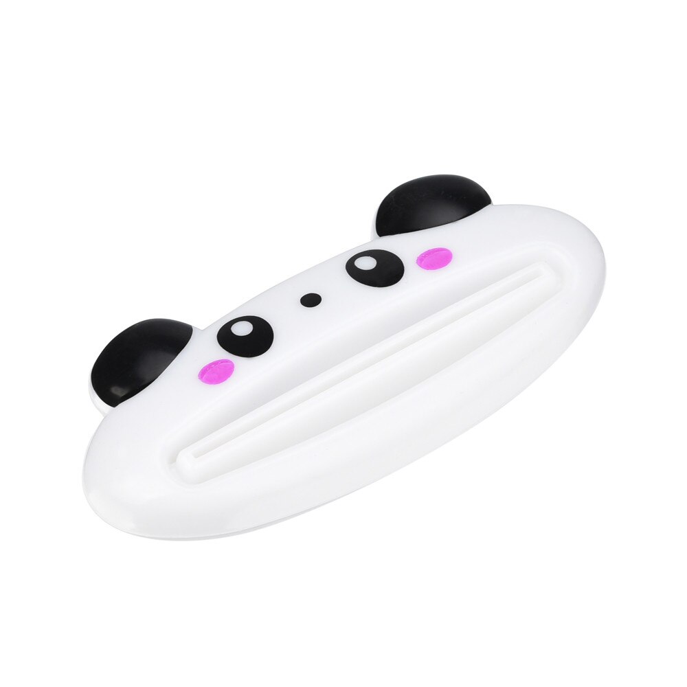Kids Children Toothpaste Dispenser Tools Animal Tooth Paste Tube Squeezer Toothpaste Rolling Holder Home Bathroom Supplies 915: C
