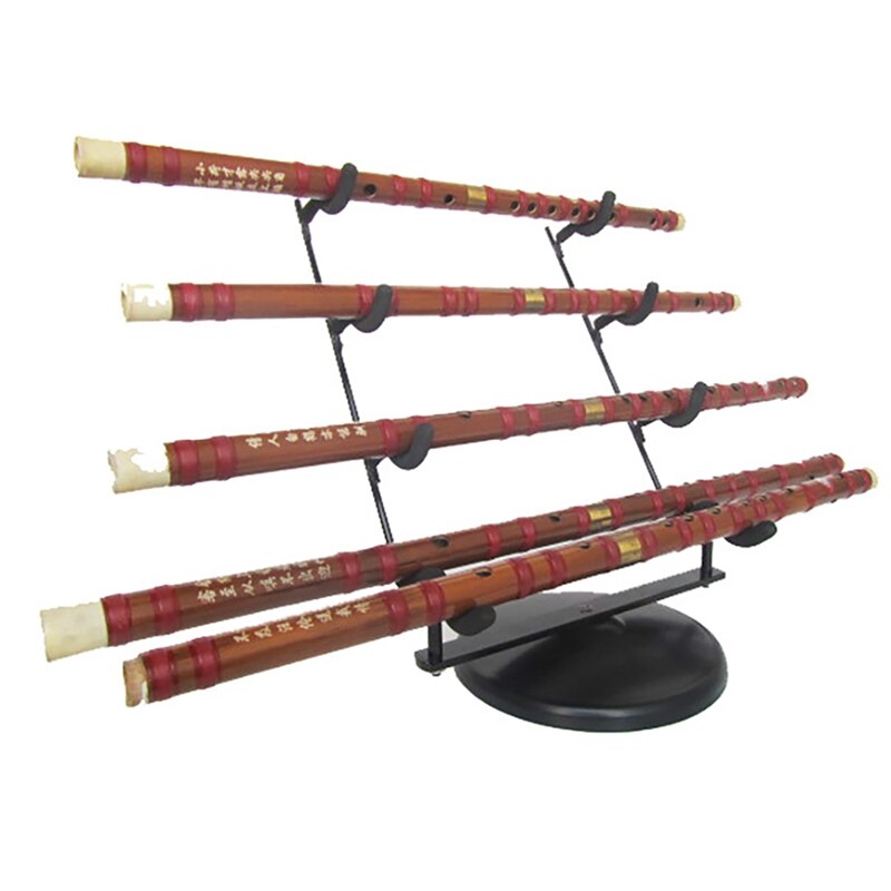 Bamboo Flute Stand Flute Stand Flute Display Stand Musical Instrument Stand Disc Base Bamboo Flute Stand