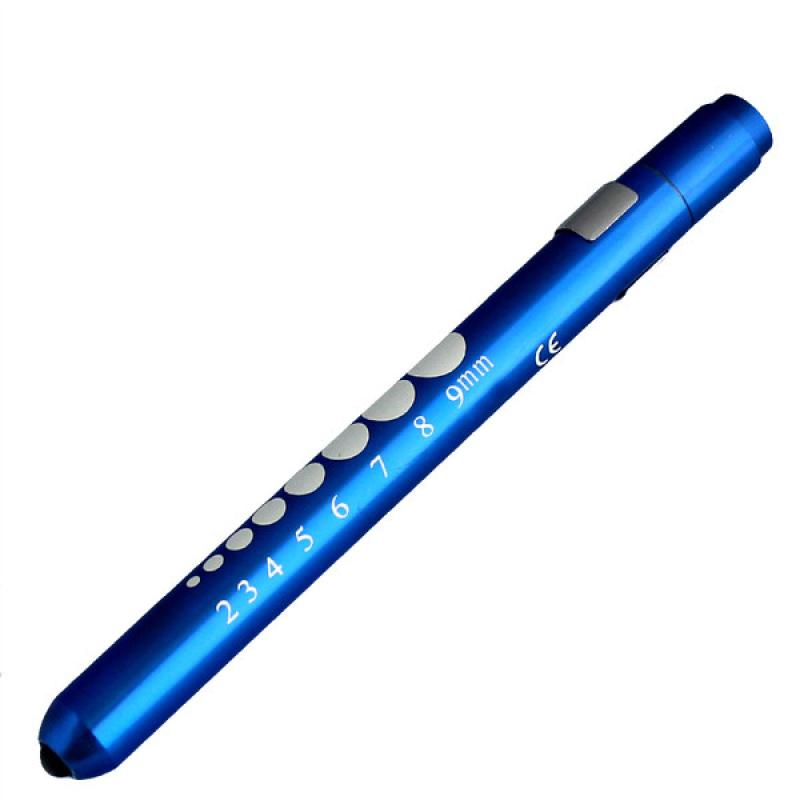 draussen Medizinische Erste Hilfe FÜHRTE Stift Licht Taschenlampe Doktor Krankenschwester EMT Notfall # YL: Blau