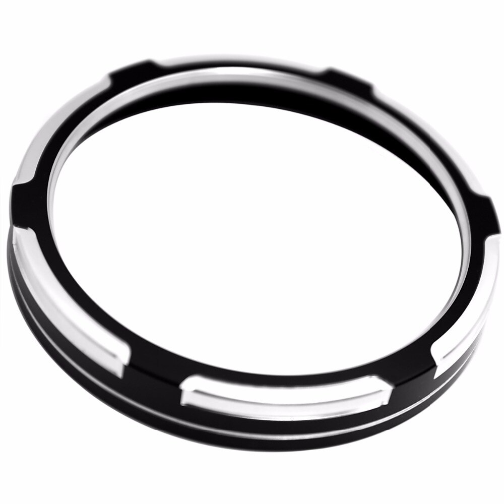 Black Billet Speedometer Trim Bezel Fit For Harley Sporster 883 1200 XL Dyna Street Bob Low Rider