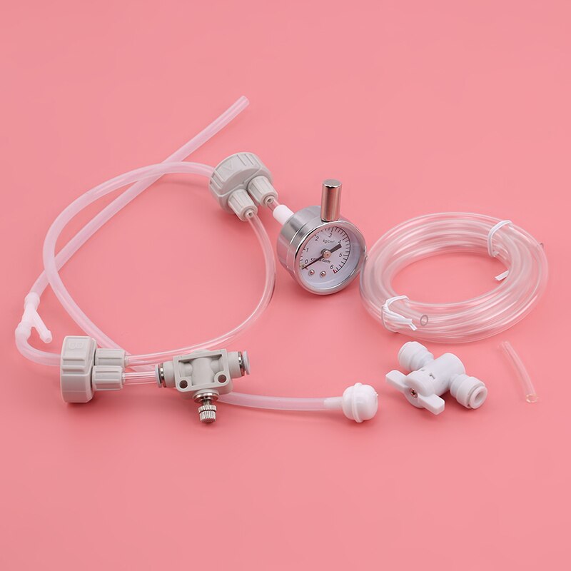 Aquarium DIY CO2 Generator System Kit With Pressure Air Adjustment Water Plant Fish Aquarium CO2 Valve Diffuser
