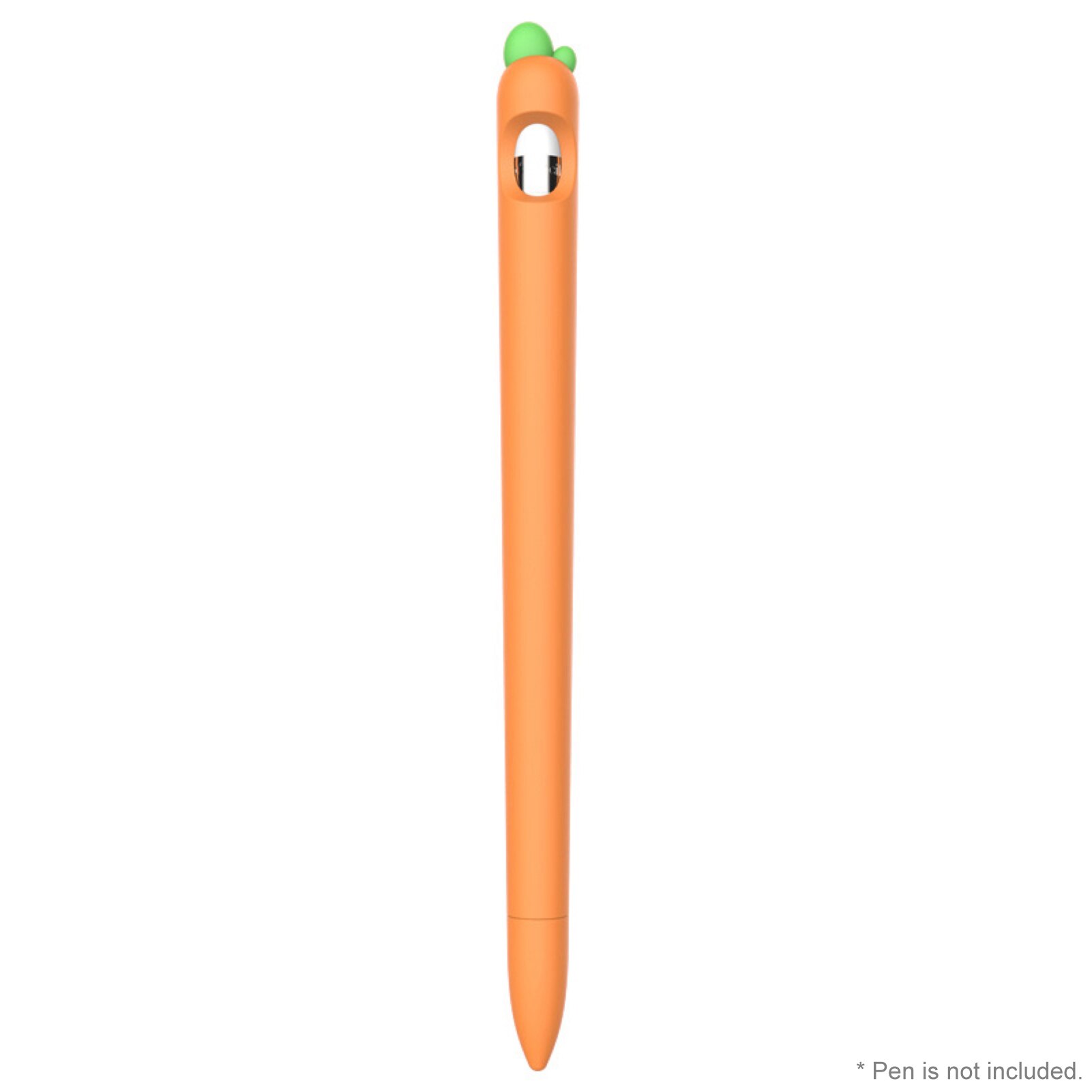 Tablet PC Stylus Waterproof -proof Silicone Case Cap Anti-lost and Durable Carrot Girl Cute Pencil Case for Apple Pencil 1/2