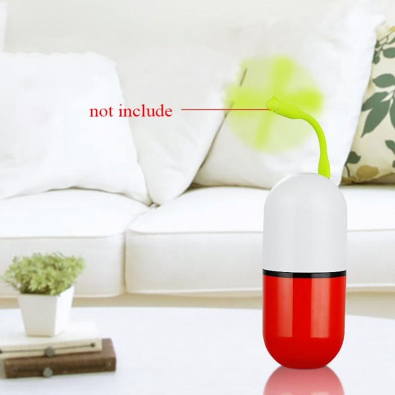 Capsule Shape Air Humidifier Usb Mini Car Humidifier Portable Aromatic Oil Diffuser USB Humidifier
