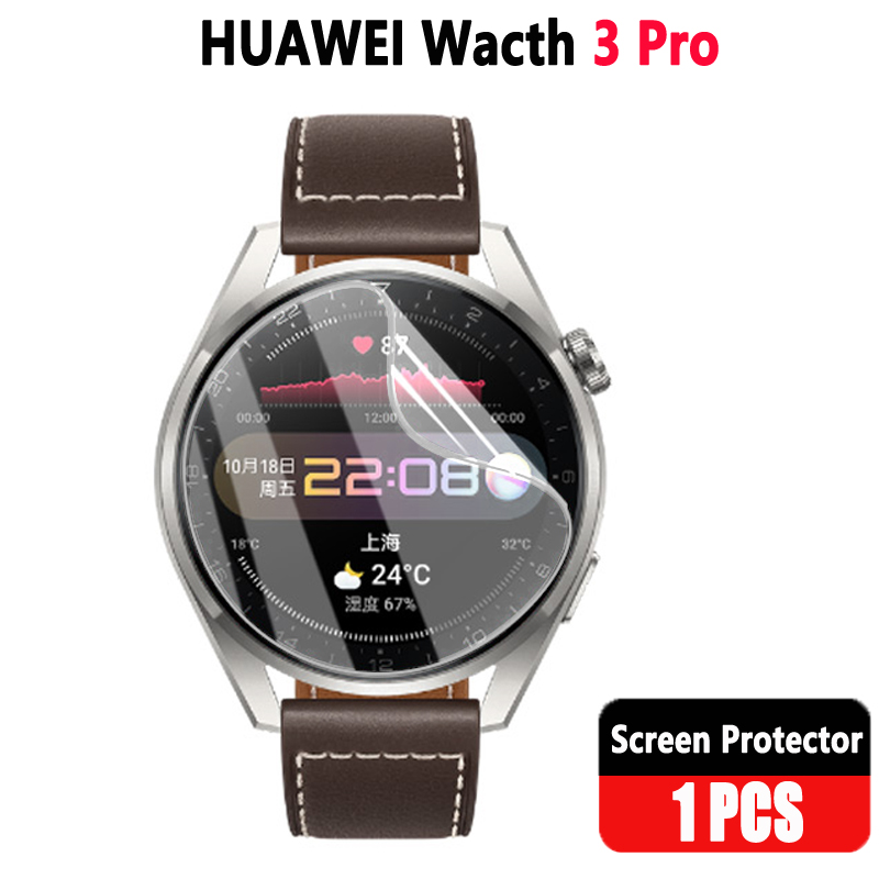 Vetro temperato per Huawei Watch 3 Pro 48mm 46mm accessori smartwatch pellicola protettiva HD pellicola salvaschermo per Huawei Watch 3: 3Pro Film 1Pcs
