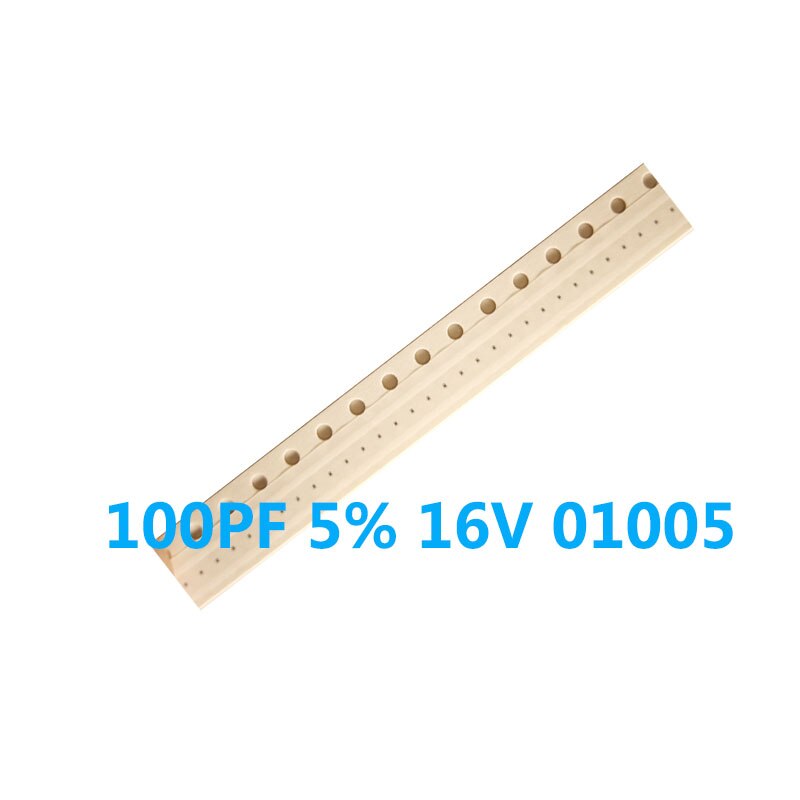 50pcs/lot 100PF 5% 16V 01005 100PF 16V Capacitor for iphone 6 6p 6s 6s plus 7 7p 8 8plus