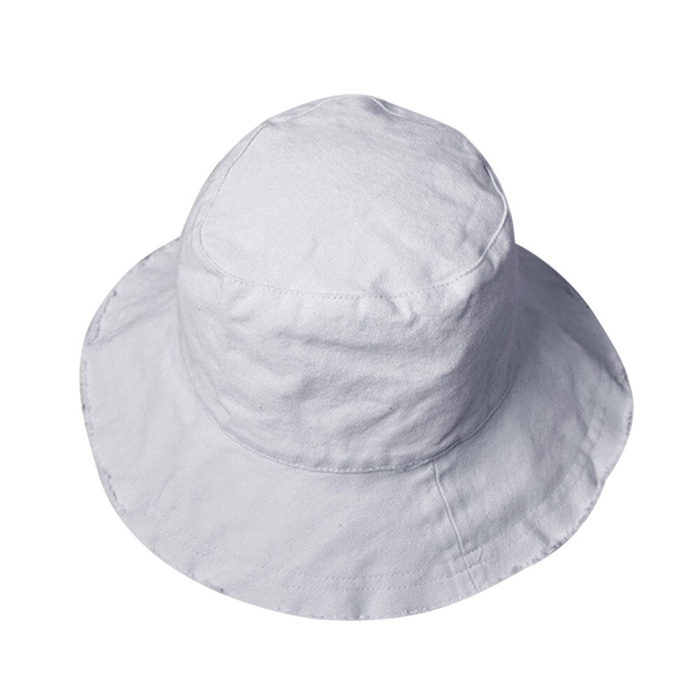 Kvinder solhat bred skygge bøttehætte åndbar til sommer strand udendørs als 88: Grå