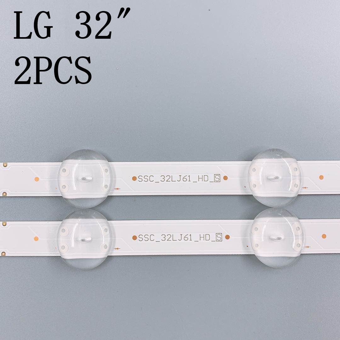 Led Backlight Strip 8 Lamp Voor Lg 32 "Tv HC320DXN-ABSL1-A142 2143 SSC_32LJ61_HD_8LED S 32LC510U 32LM63 Y19