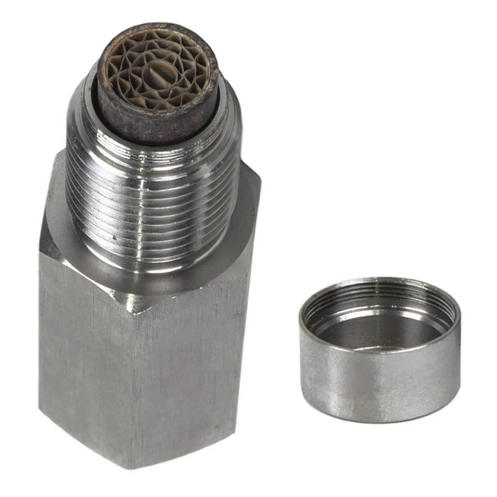 2pcs O2 Sensor 304 Stainless Steel Adapter Check Engine Converter Light CEL Eliminator