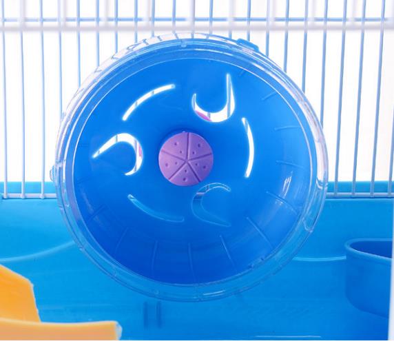 Hamster Cage Double-decker Castle Deluxe Villa Cage Hamster Cave Pet Cave