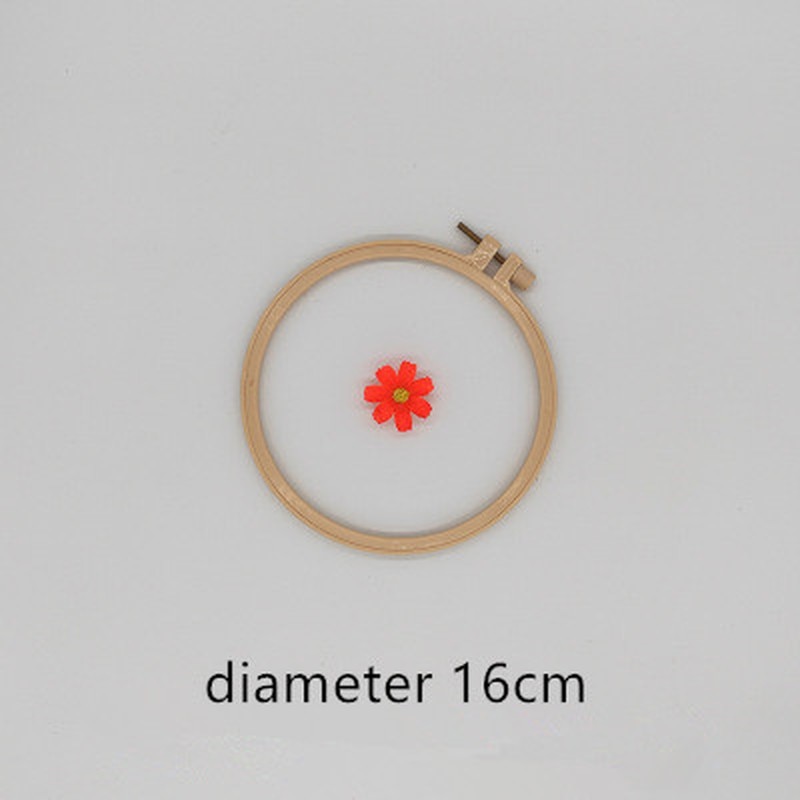 10-24 cm DIY Embroidery Hoop Tool Circle Round Frame Art Craft Cross Stitch Chinese Traditional Sewing Manual Tool