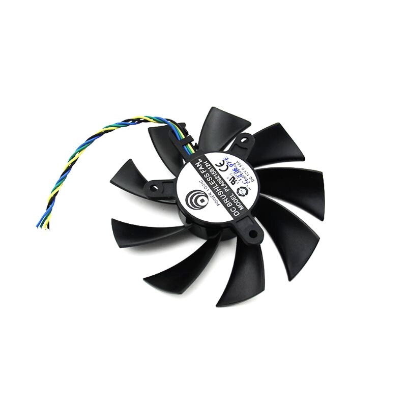 Kühler Lüfter für GTX1060 3G/6G ITX VGA Fan Grafikkarte Kühlung 4Stift 12V 0,55 A k5DB: 1 Stück