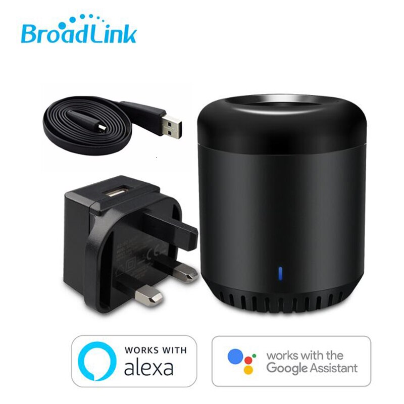 Broadlink rm mini 3 wifi +4g+ ir fjernbetjening med alexa google assistent ifttt smart home tv ac app controller til ios android