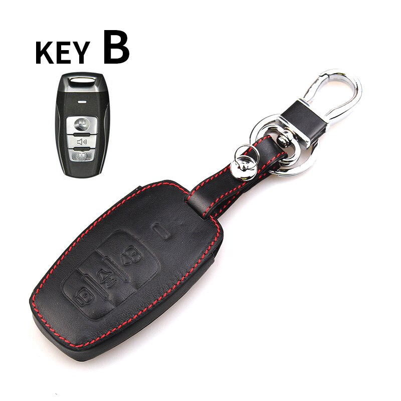 Metal leather Car Key Shell Cover Case keychain For Great Wall HAVAL H1 H2 H3 H5 H6 H7 H8 H9 M4 M6 Concept COUPE F7x SC C30 C50