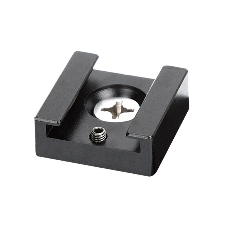 Suporte de sapato frio multifuncional de liberação rápida adequado para fotografia suporte da lâmpada base de sapata fria luz de preenchimento suporte de sapato frio