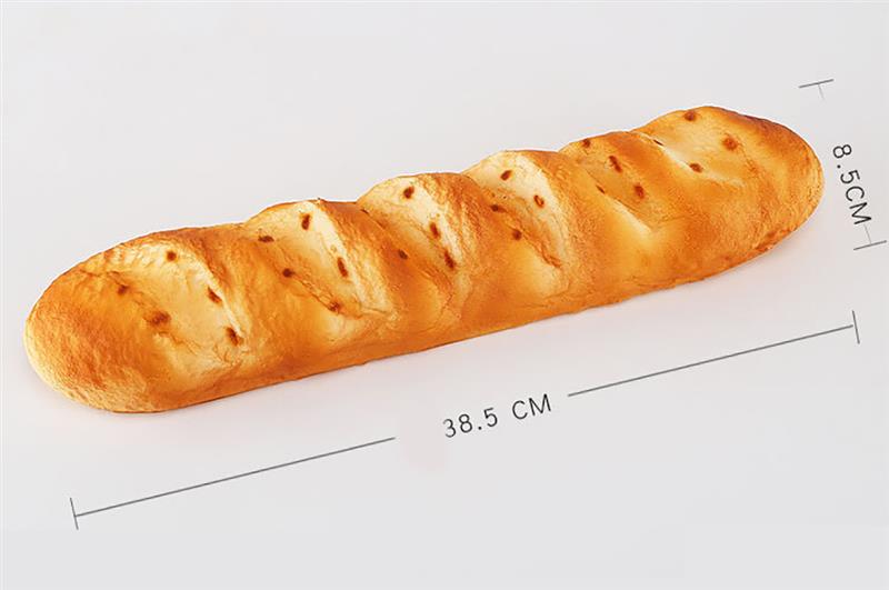 1pc Lifelike Artificial Long Bread Simulation French Loaf Of Bread Food Model Photo Prop Home Decoration Photography Props: 14