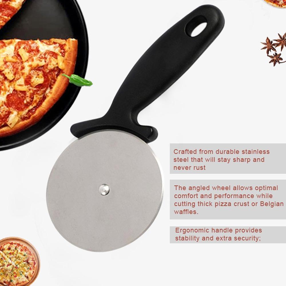 Pizzasnijder Met Anti-Slip Handvat Pizza Wiel Slicer Keuken Pizza Tool Vaatwasmachinebestendig
