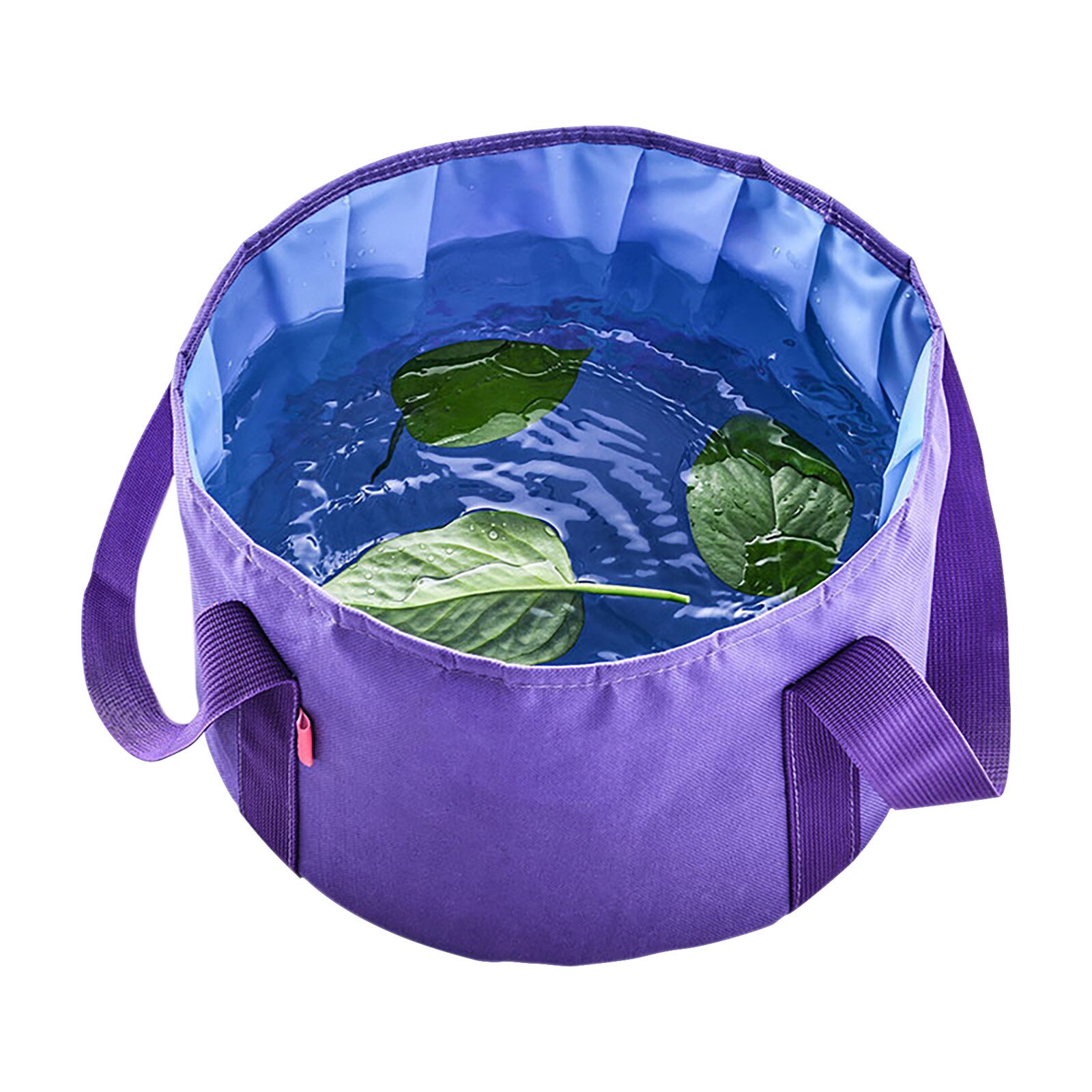 Foldable Basin Travel Camping Washbasin Bucket Fishing Folding Basin Foot Bath Sink Foot soak Bag Multifunctional Bucket: PP