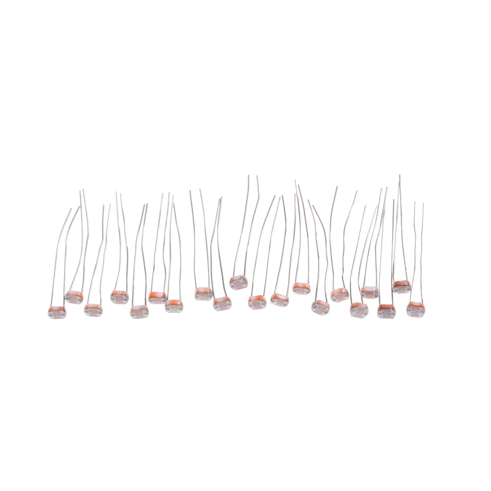 20PCS X 5528 Light Dependent Resistor LDR 5MM Photoresistor And Retail Photoconductive Resistance For Arduino