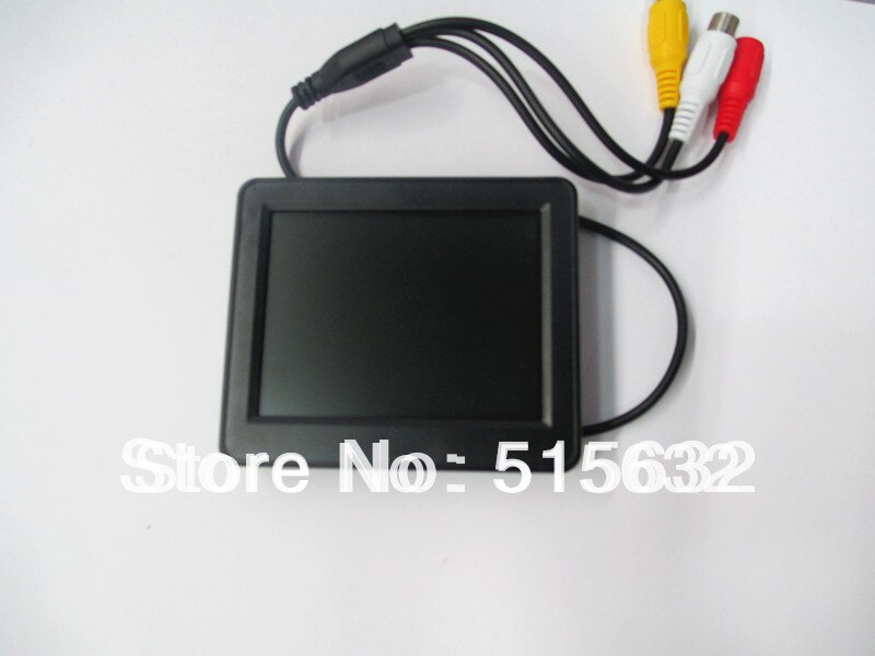 3.5 inch HD Auto monitor Auto digitale Kleuren TFT LCD Monitor Achteruitrijcamera DVD met alarm