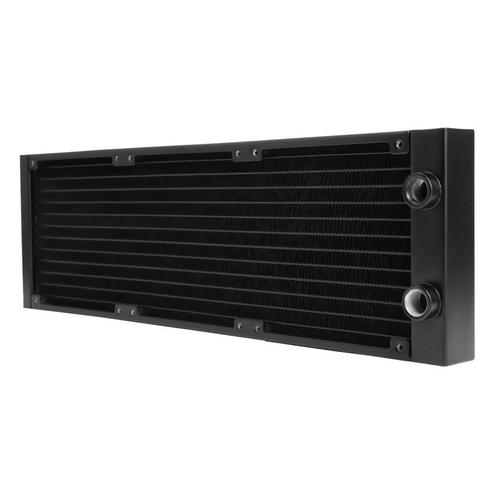 PC Water Cooling 12 Tubes Aluminum Radiator CPU Heat Sink Exchanger For Computer Water Cooling