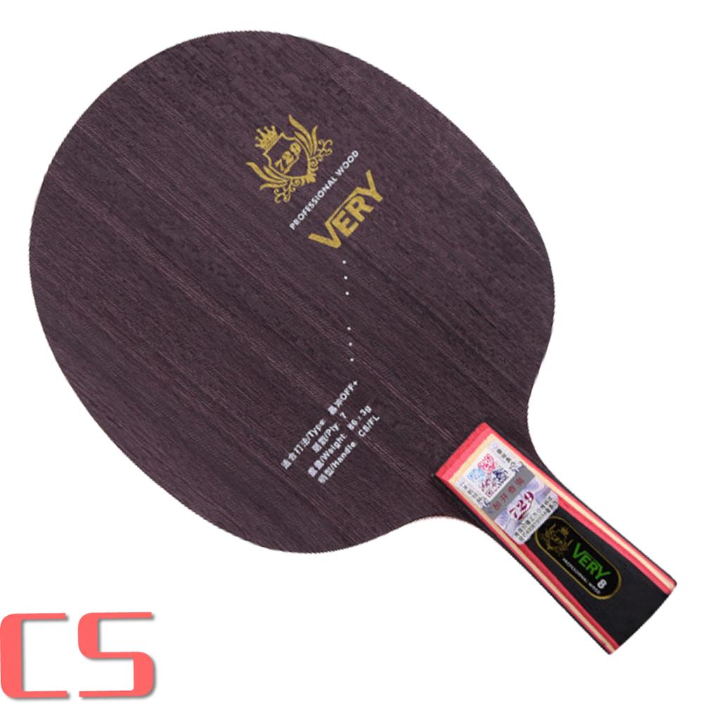 Friendship 729 Very 7 8table Tennis Blade Offensive Ping Pong Racket Bat Pure Wood: V8 CS
