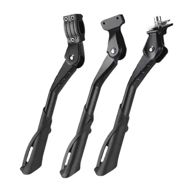 Verstelbare Fietsstandaard Aluminium MTB/Sneeuw/Vouwfiets/Elektrisch Voertuig Fiets Zijvoetsteun Rack Ondersteuning 22-29Inch