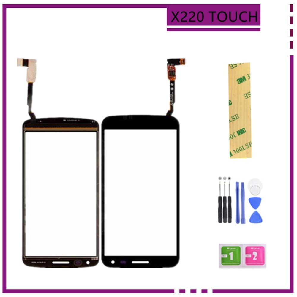 X220 touch screen 5.0 "Touch Screen Für LG K5 X220 X220DS Digitizer Front Glas Objektiv Sensor Panel