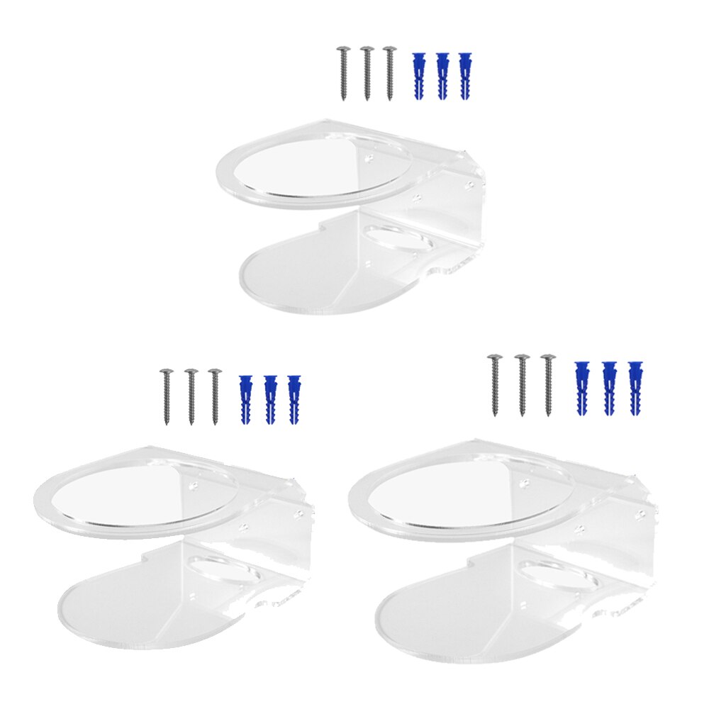 Veggfeste router holder brakett stativholder kompatibel med tp-link deco  x20 or deco  x60: 3 stk