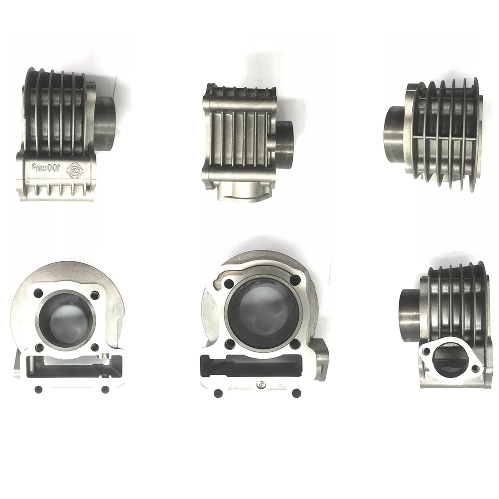 1 Juego de pistón de cilindro, Kit de orificio grande para Honda Activa 100 Honda Beat 100 Wh100, piezas de repuesto profesionales para motocicleta