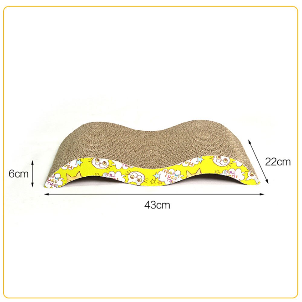 1PCs Kat Speelgoed Kat Krasraad Pad Krassen Berichten Kitten Papier Pad M Vorm Katten Slijpen Nail Schraper Mat matras