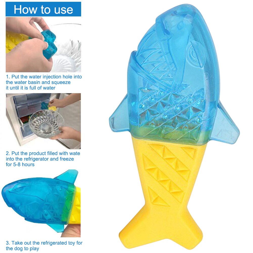 Multifunction Home Freezable Pet Teether Puppies For Dogs Outdoor Camping Chew Toy Teething Stress Relief Playing Cooling