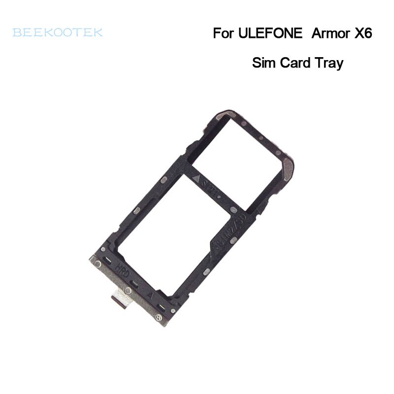 Originele Ulefone Armor X6 Sim-kaart Houder Lade Slot Sim Kaarthouder Adapter Socket Voor Ulefone Armor X6 Smartphone