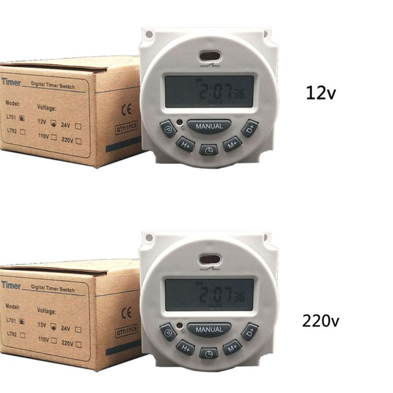 Digital Time Switch Timer LCD Screen Automatic Electronic Irrigation Controllers Garden Water Intelligence Watering System