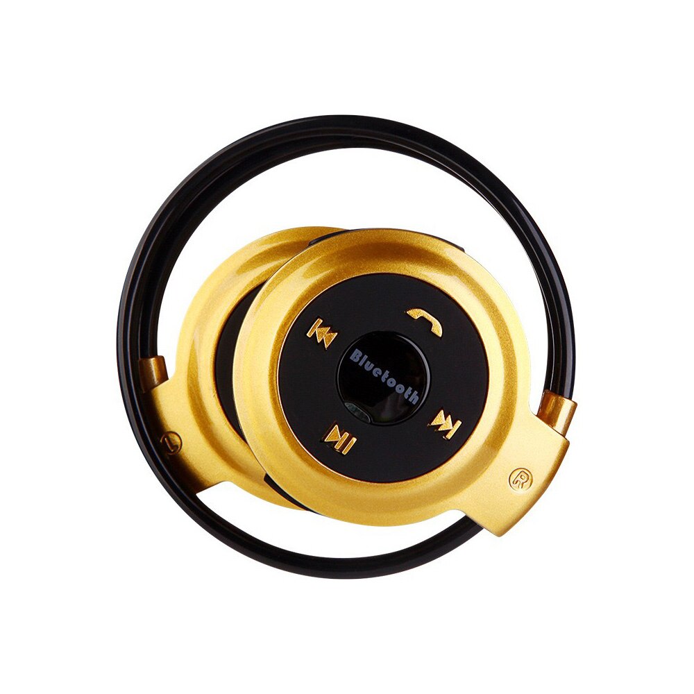 Sport sans fil Bluetooth casque stéréo écouteurs Mp3 lecteur de musique casque écouteur Micro SD carte fente FM Radio Micro: P019549