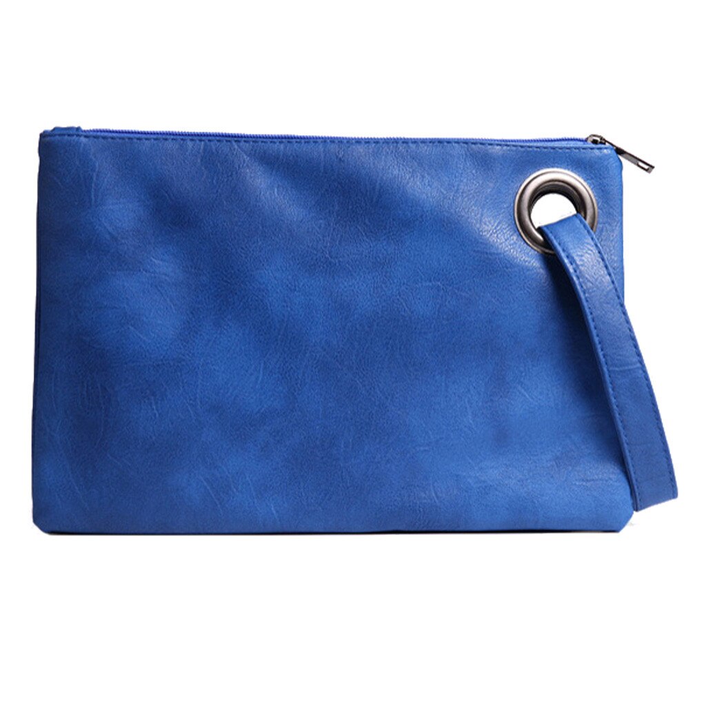 Crossbody Bag Sacchetto Del Telefono Mobile Delle Donne del Sacchetto di Frizione Della Signora di Modo della Chiusura Lampo del Sacchetto Della Busta Della Borsa Della Borsa Da Sera Sacchetto Del Partito Del Sacchetto #624 P: Blue