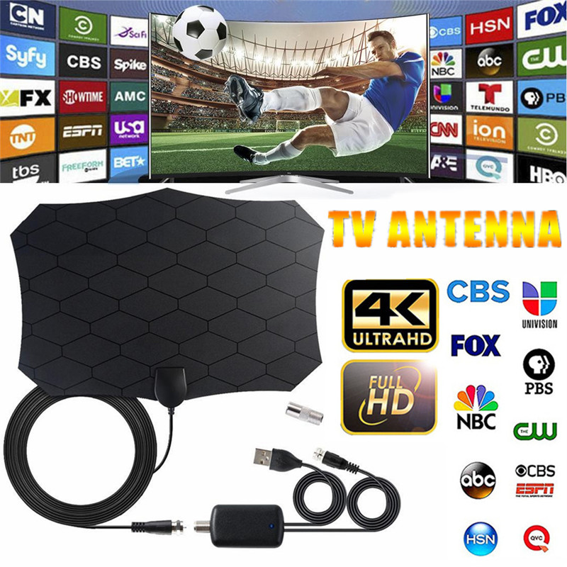 Liser Ultra Hd Digitale Tv Antenne 4K Indoor Universal Signal Booster Geschikt Voor Alle Soorten Van Indoor Tv