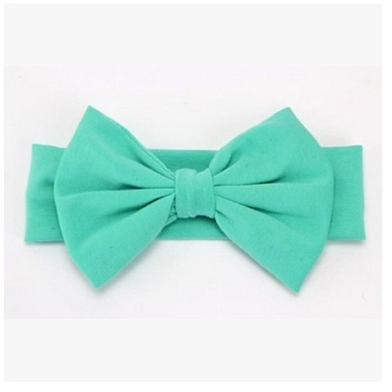 Toddler Girls Kids Headband Baby Girl Big Bow Hairband Headband Stretch Turban Knot Baby Turbans Accessoire red yellow: C