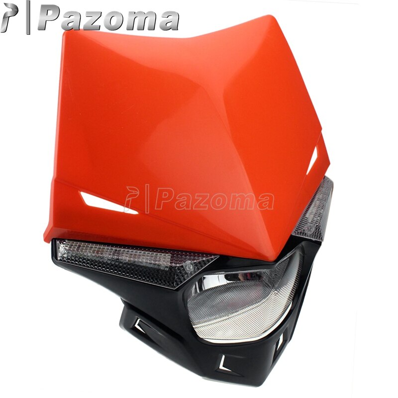 Motorrad Enduro Kopf Licht Supermoto Moto-Cross Universal- Scheinwerfer Dual Sport für KTM EXC SX SXF XC MX SMR