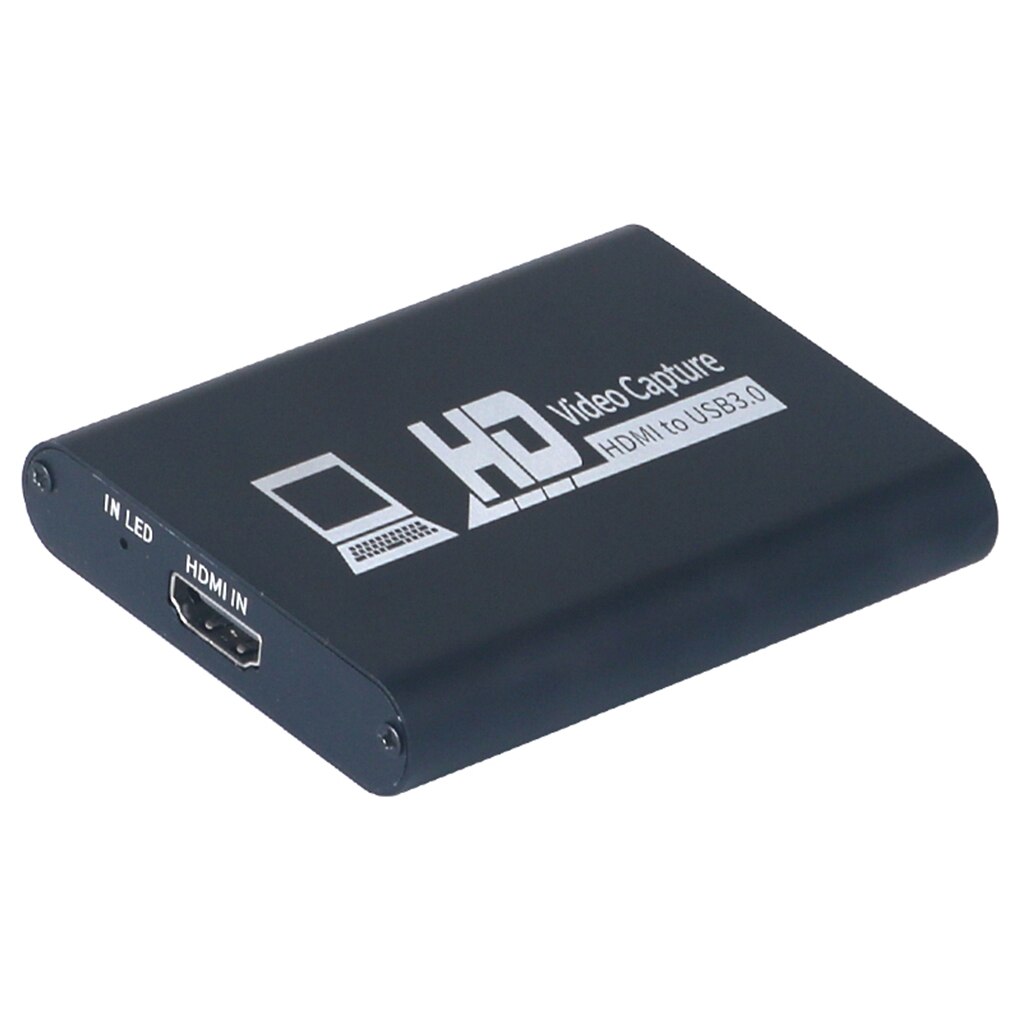Usb 3.0 Capture Card Real-Time Conferentie Video Grabber Apparaat Audio Video Record Converter