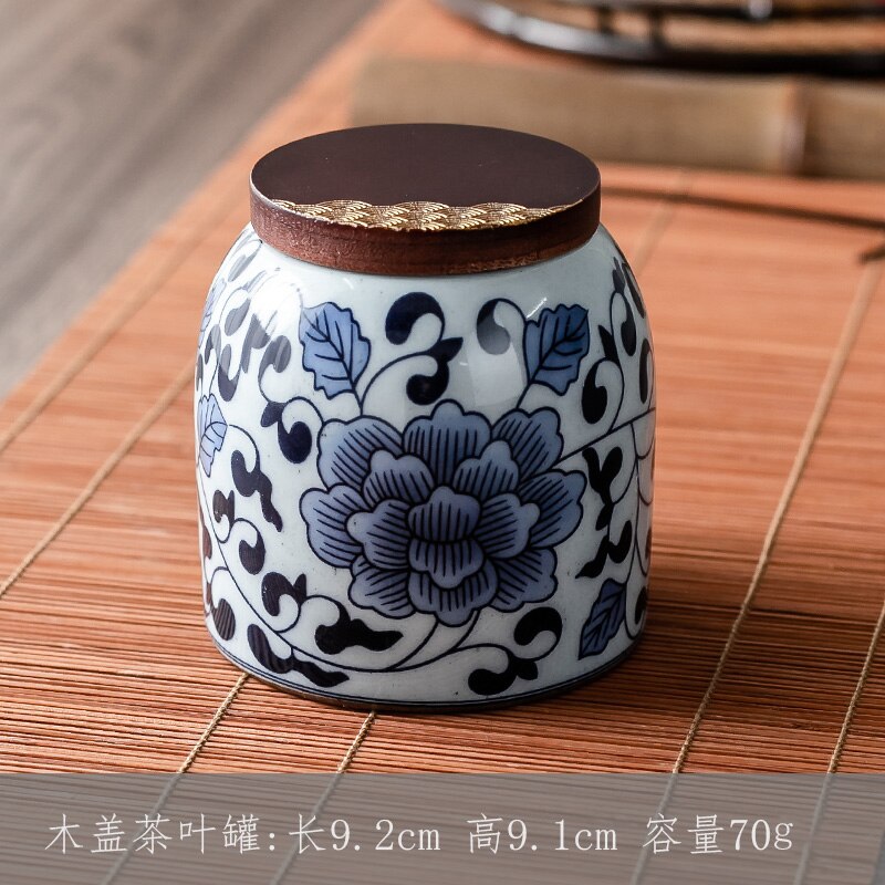 Japanese Ceramic Sealed Tea Caddy Coarse Pottery L... – Grandado